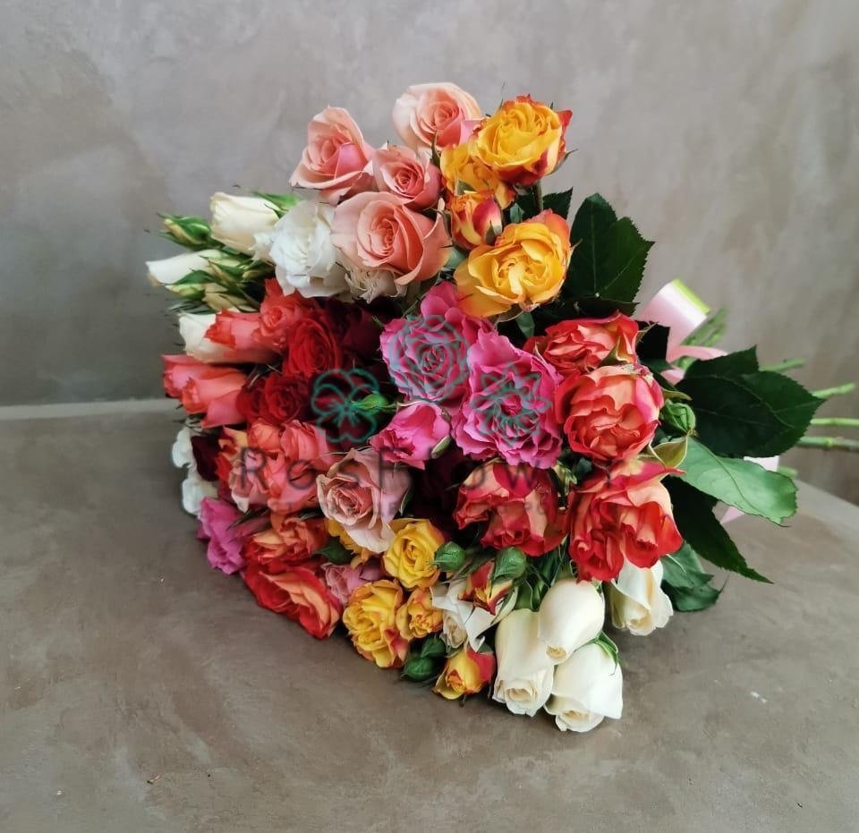 Букет цветов из: Розы в Барабинске