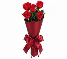 Букет 5 Красных роз Эдлесс Лав в Барабинске