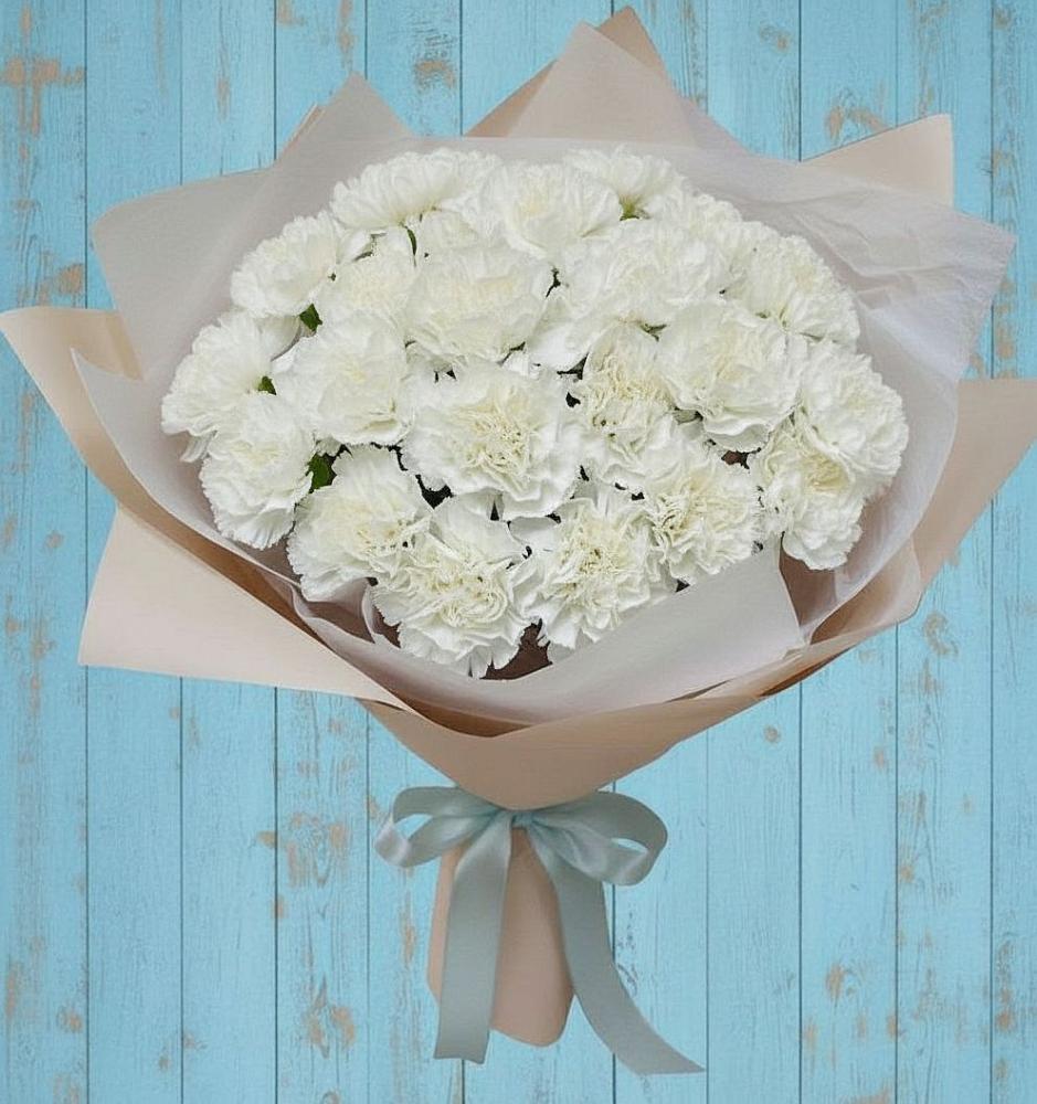 Букет цветов из: Гвоздики в Барабинске