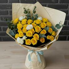 Букет цветов из:  Розы в Барабинске