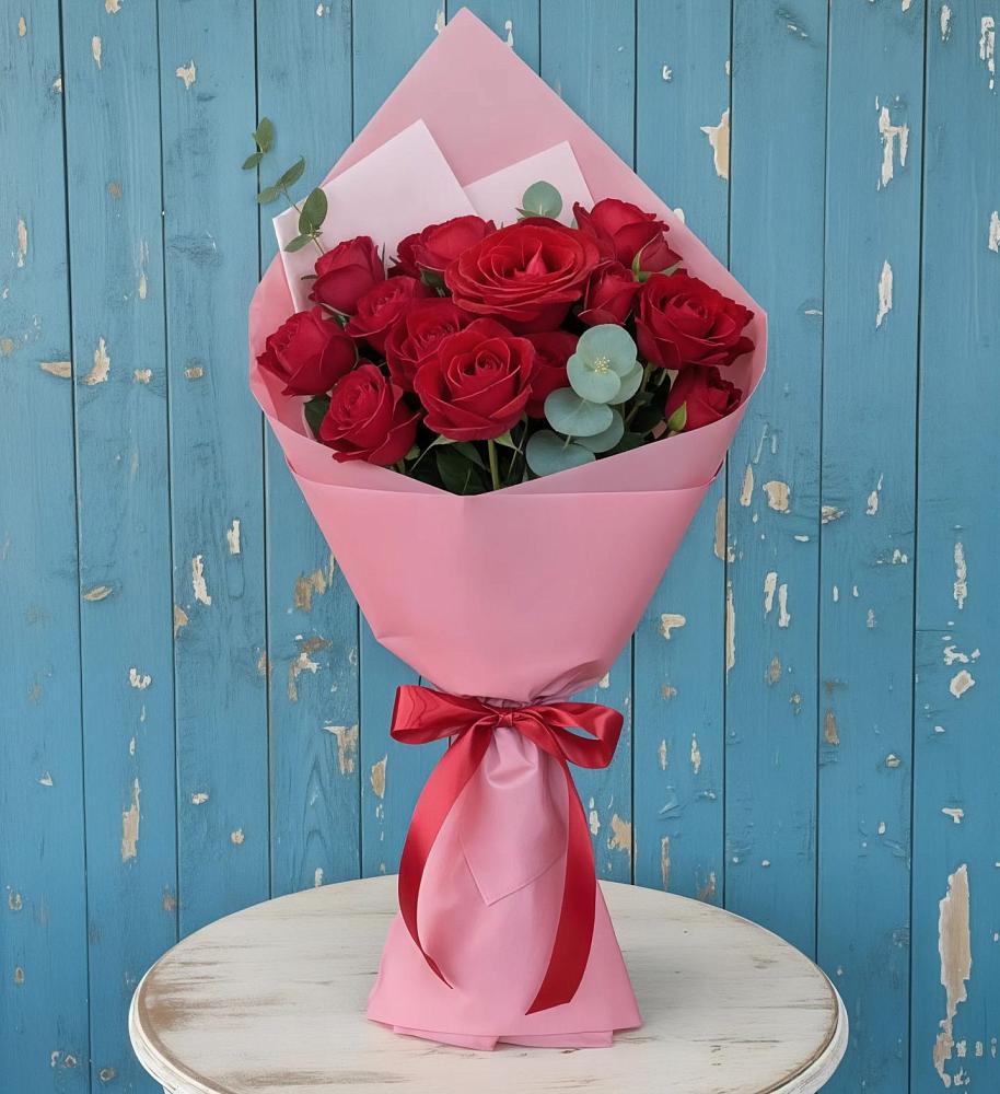 Букет цветов из: Розы в Барабинске