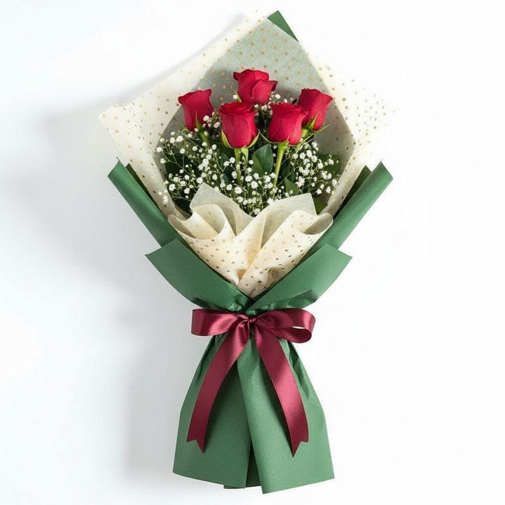 Букет цветов из: Розы в Барабинске