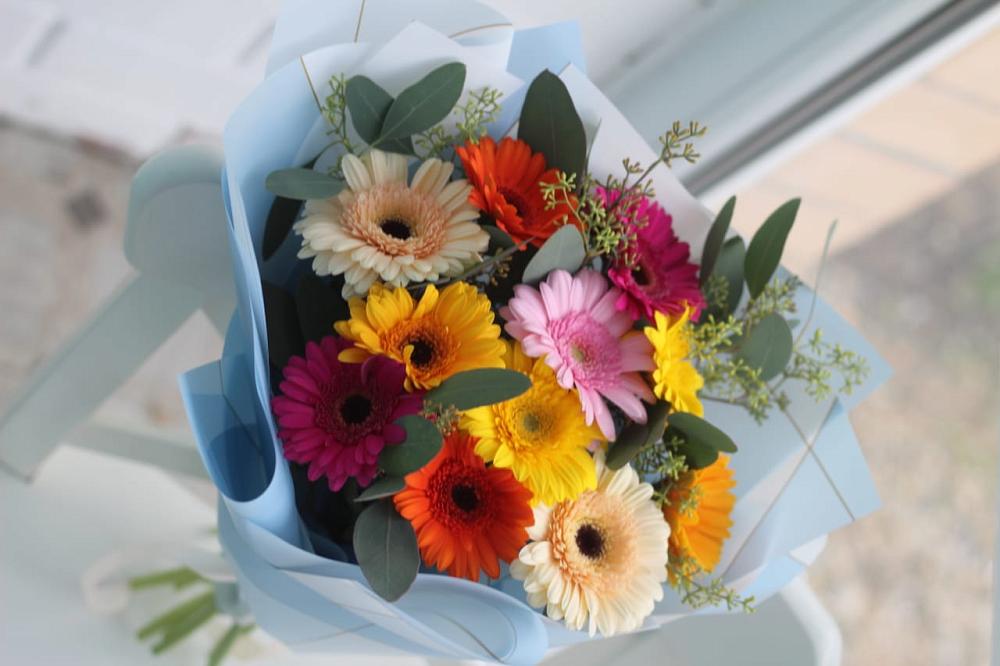 Букет цветов из: Герберы в Барабинске