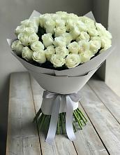 Букет 35 Белых роз в Барабинске
