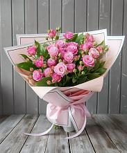 Букет Розовый кустик #REPLACE_PRED# Барабинске