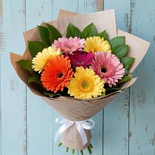Букет цветов из:  Герберы в Барабинске