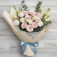 Букет цветов из:  Лизиантусы в Барабинске