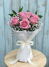 Букет цветов из:  Розы в Барабинске