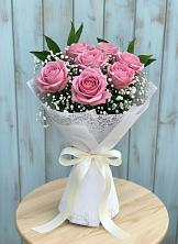 Букет цветов из:  Розы в Барабинске