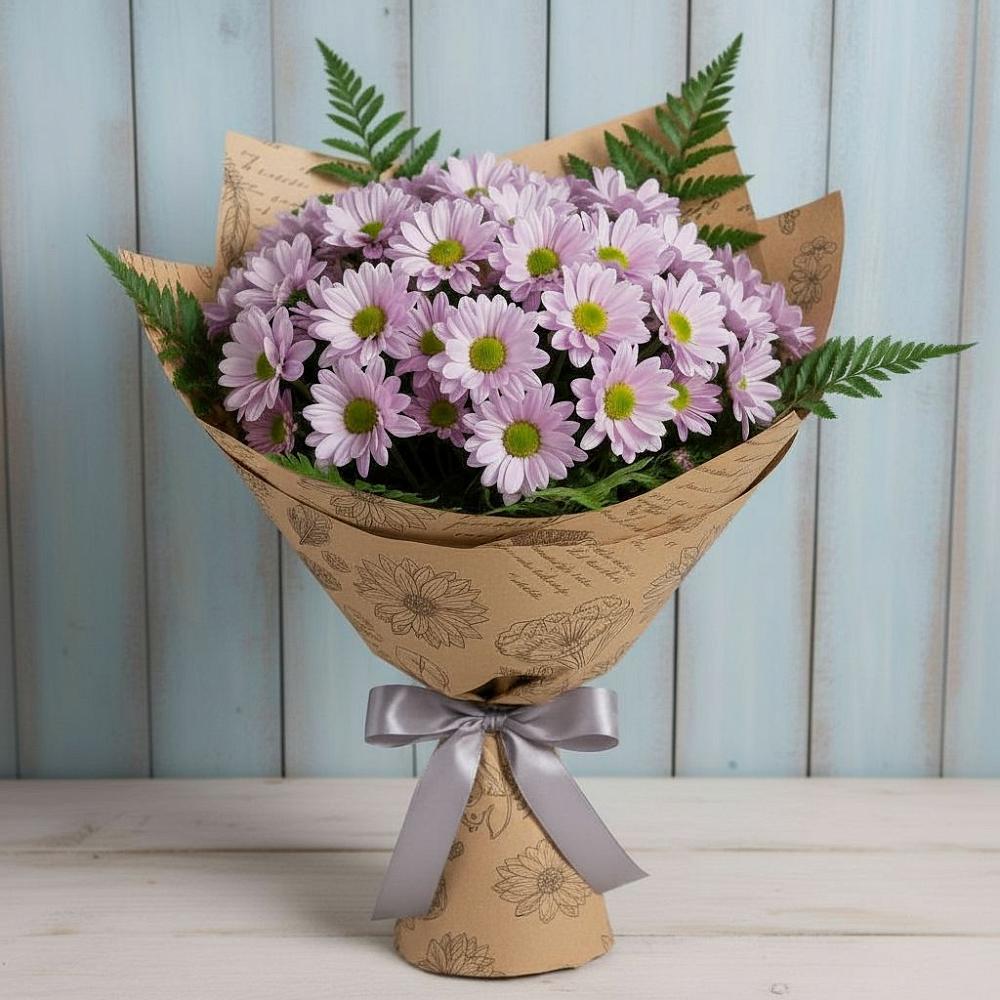Букет цветов из: Хризантемы в Барабинске