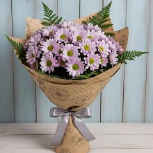 Букет цветов из:  Хризантемы в Барабинске