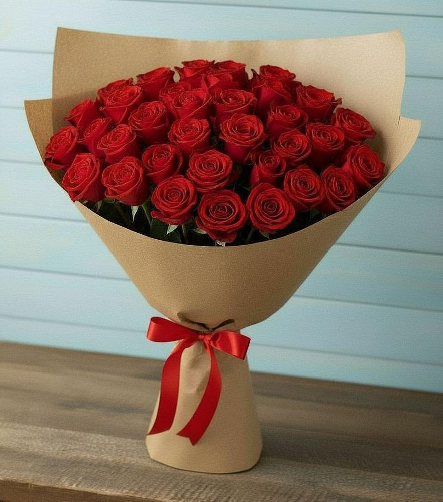 Букет Красные розы Милано в Барабинске