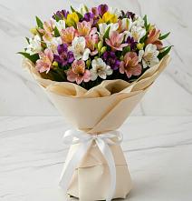 Букет цветов из:  Альстромерии в Барабинске