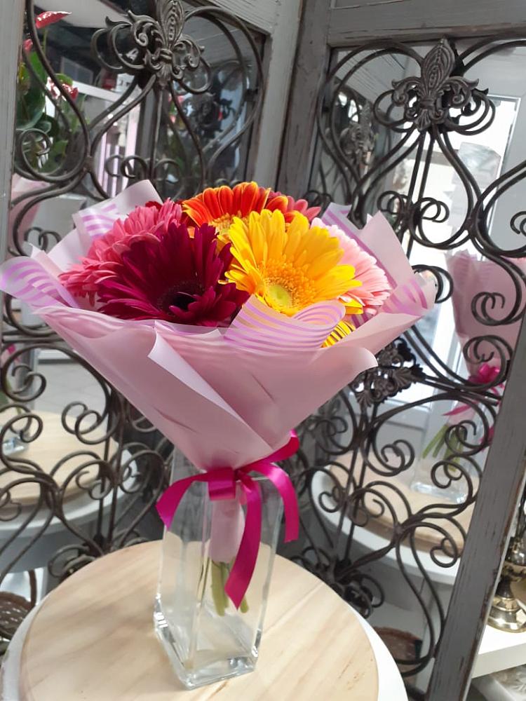 Букет цветов из: Герберы в Барабинске