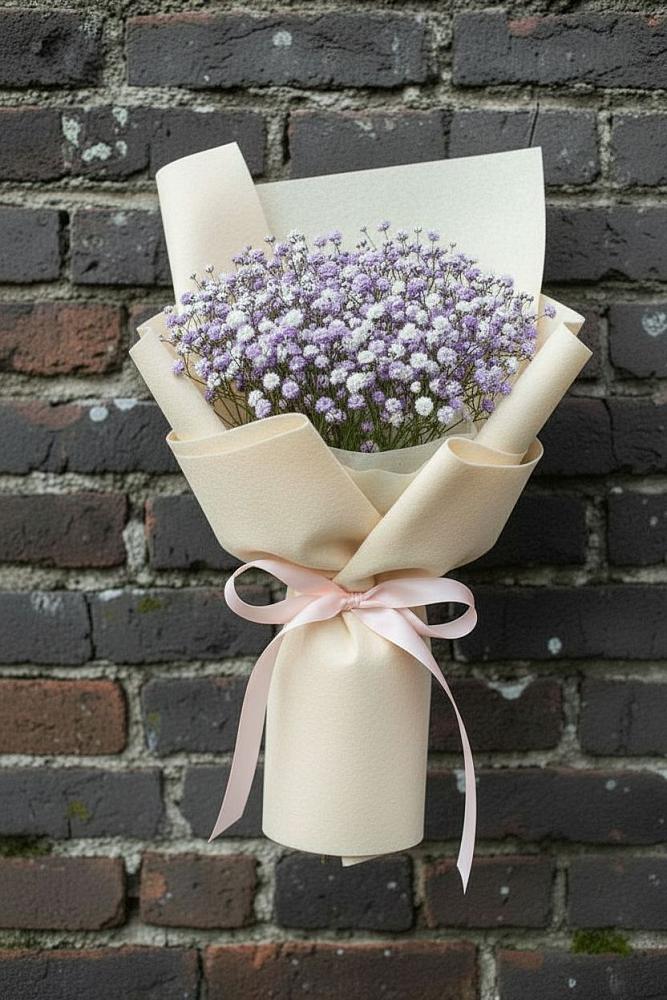 Букет цветов из: Гипсофила в Барабинске