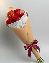 Букет цветов из:  Розы в Барабинске