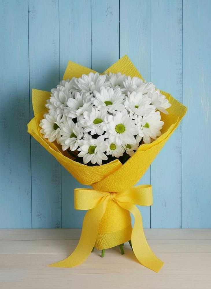 Букет цветов из: Хризантемы в Барабинске