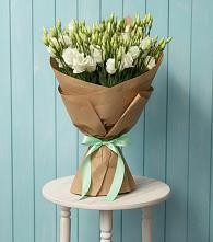 Букет цветов из:  Лизиантусы в Барабинске