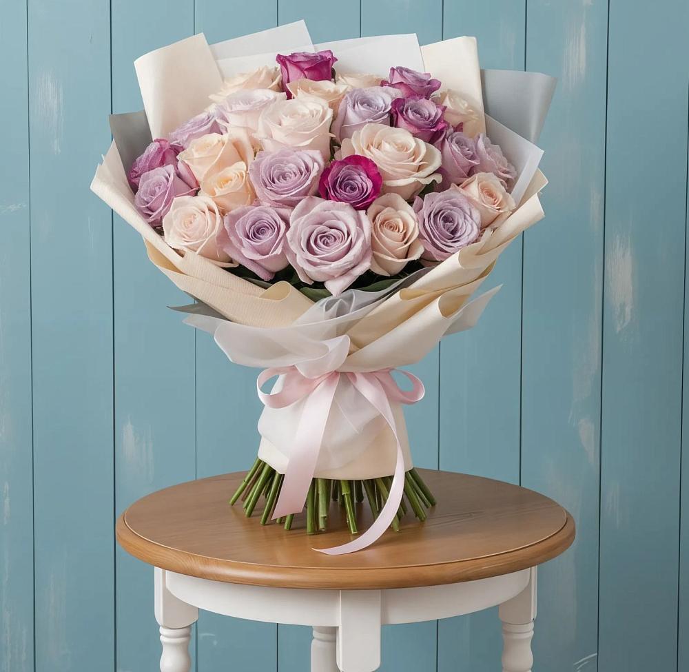 Букет цветов из: Розы в Барабинске