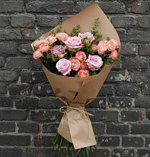 Букет цветов из:  Розы в Барабинске