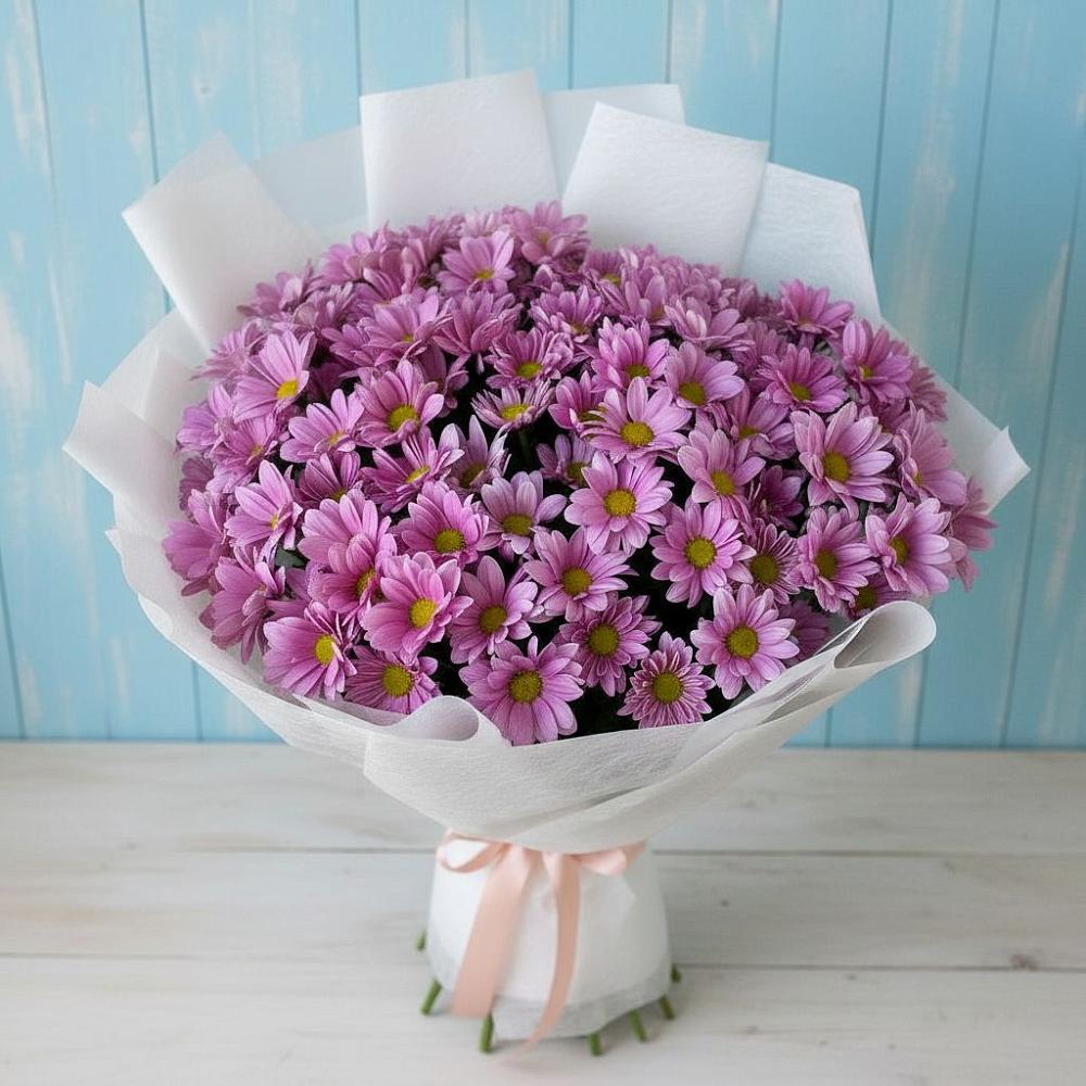 Букет цветов из: Хризантемы в Барабинске