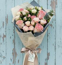Букет цветов из:  Розы в Барабинске