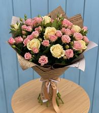 Букет цветов из:  Розы в Барабинске