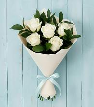 Букет цветов из:  Розы в Барабинске
