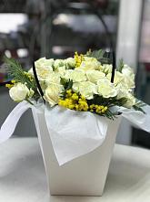 Цветочная композиция из Розы  в Барабинске