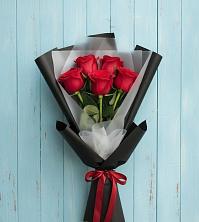 Букет цветов из:  Розы в Барабинске