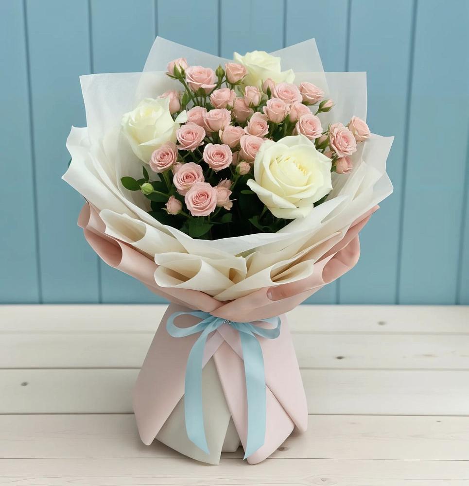 Букет цветов из: Розы в Барабинске