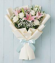 Букет цветов из:  Лилии в Барабинске