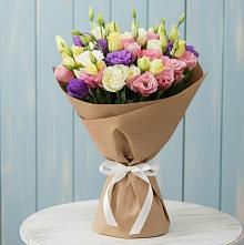Букет цветов из:  Лизиантусы в Барабинске