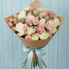 Букет цветов из:  Розы в Барабинске