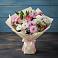 Букет цветов из: Хризантемы, Альстромерии и Розы в Барабинске